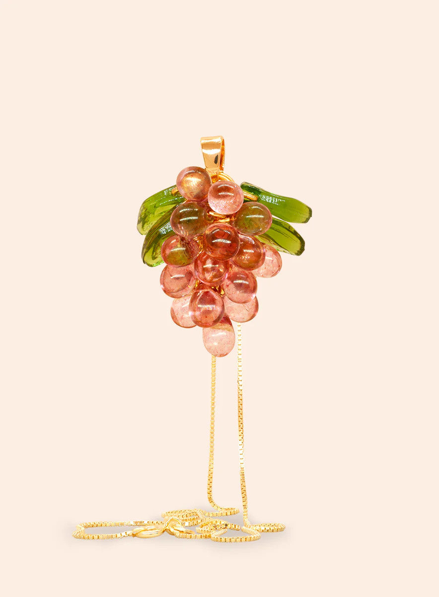 ANNELE Raspberry Jelly Kaulakoru Gold
