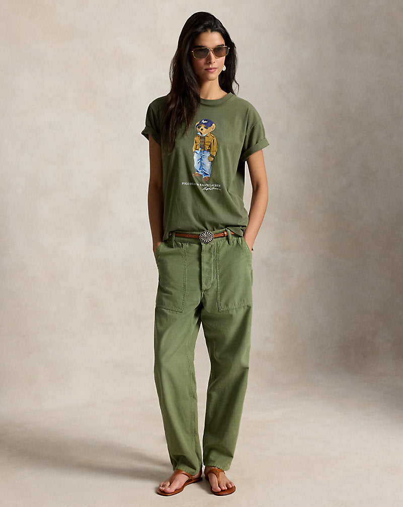 Polo Bear Cotton Jersey T-Shirt