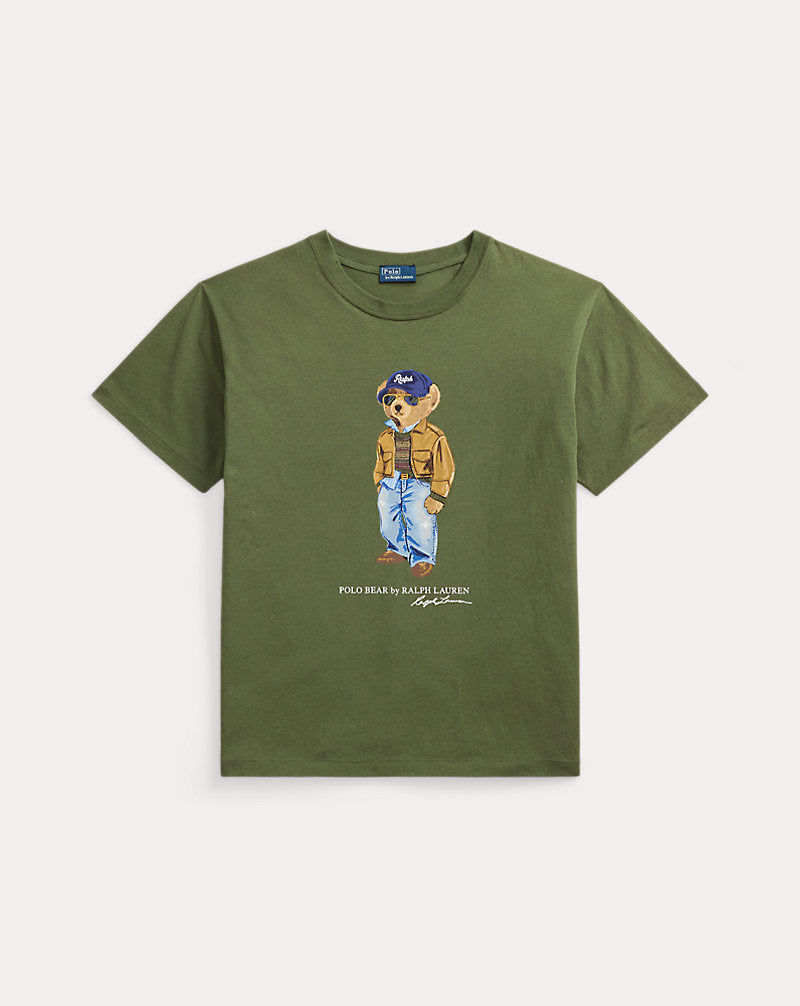 Polo Bear Cotton Jersey T-Shirt