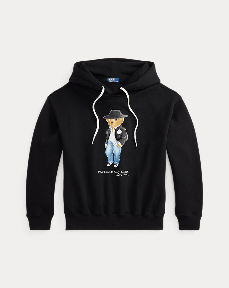 Holiday Polo Bear Fleece Hoodie