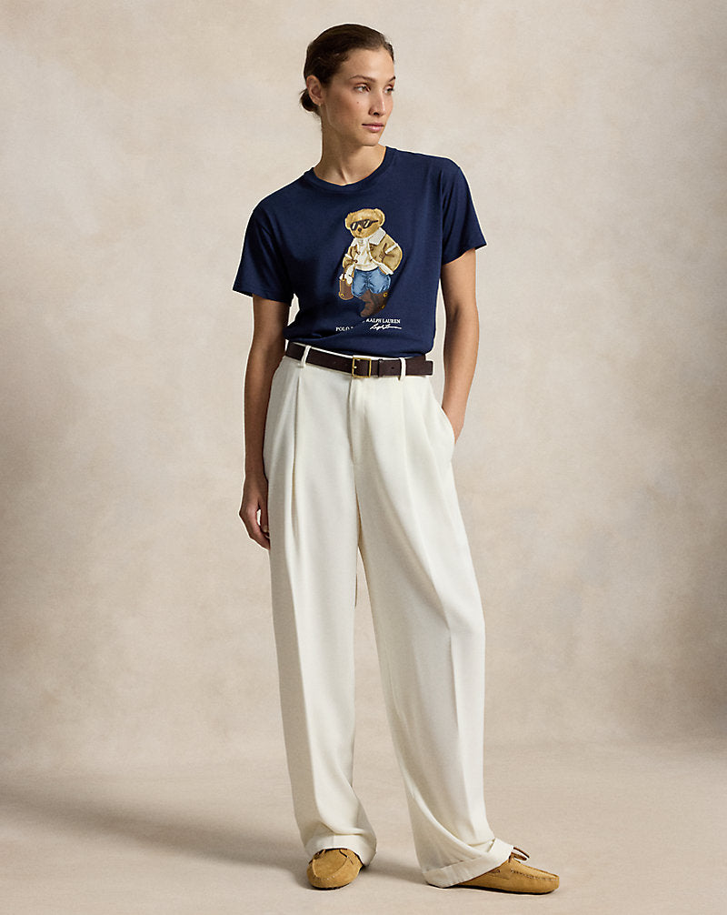 Winter Polo Bear Cotton Jersey Tee