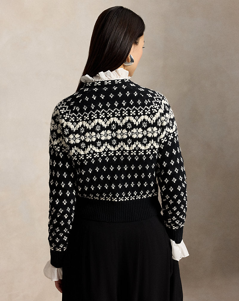 Fair Isle Wool-Blend Cardigan