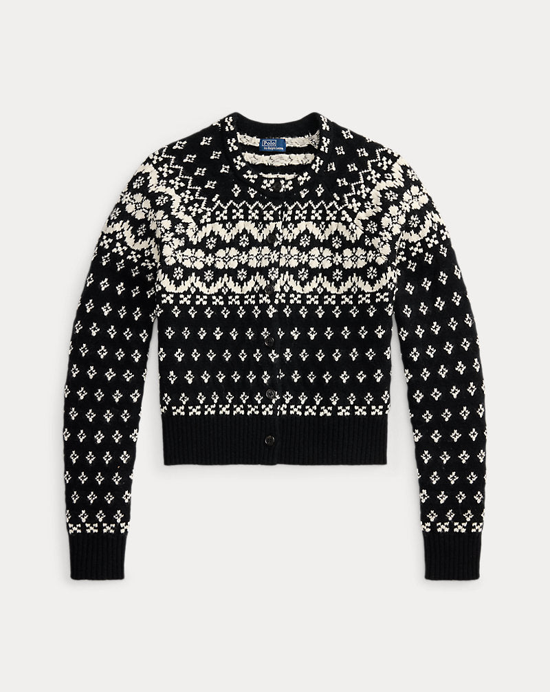Fair Isle Wool-Blend Cardigan