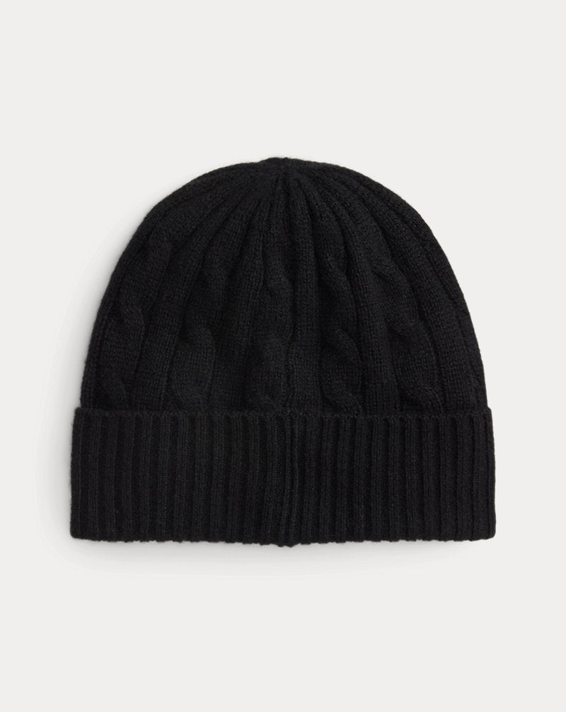 Cable-Knit Wool-Cashmere Beanie