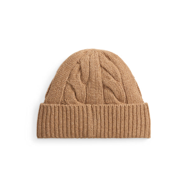 Polo Bear Cable Wool-Blend Beanie