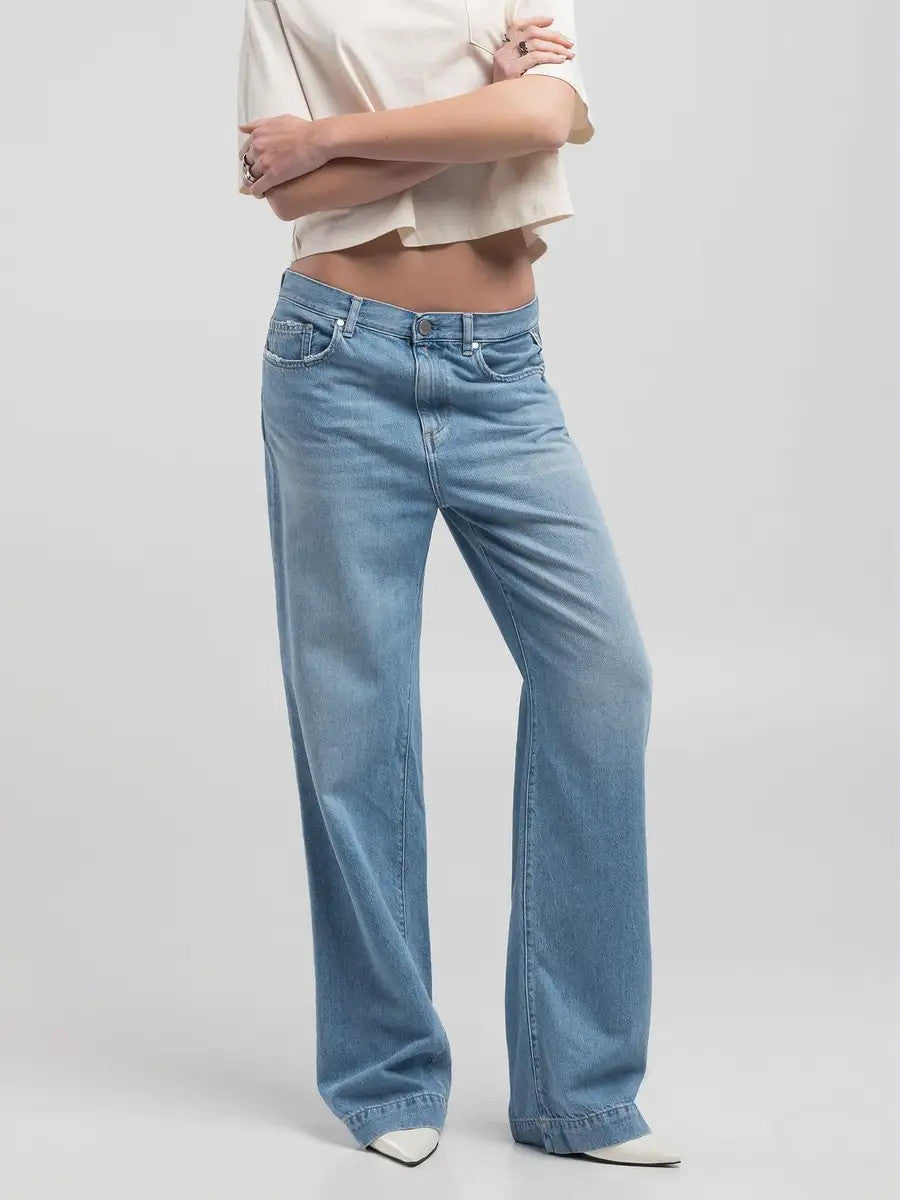 REPLAY Melja Relaxed Fit Jeans Full Lenght 32"
