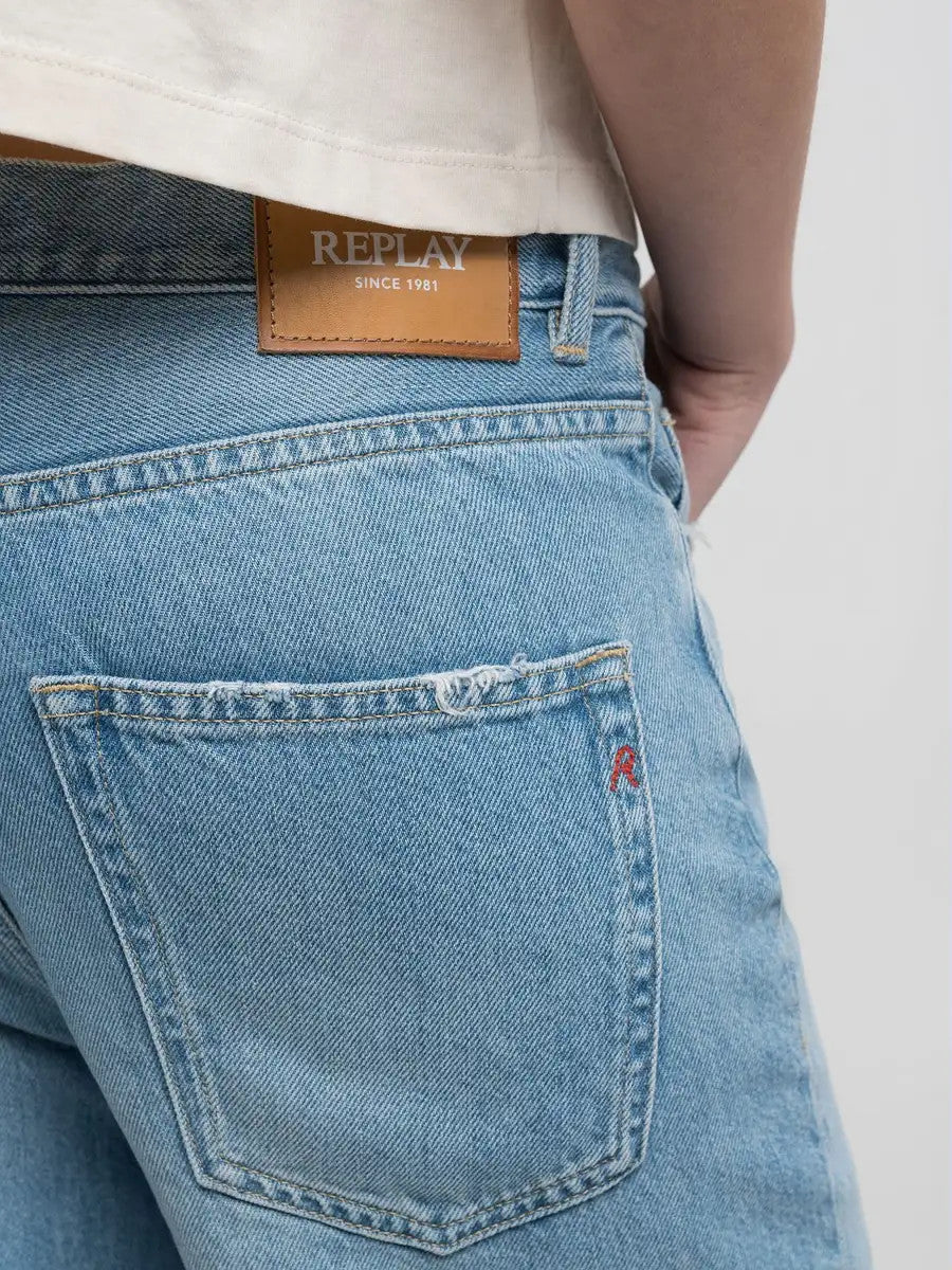 REPLAY Melja Relaxed Fit Jeans Full Lenght 32"