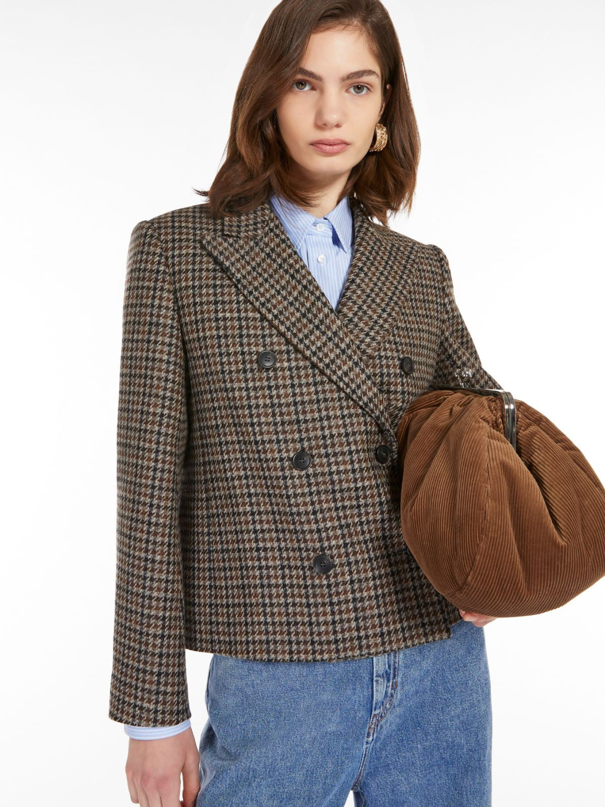 Weekend Max Mara, Nausica Wool-blend Cropped Jacket