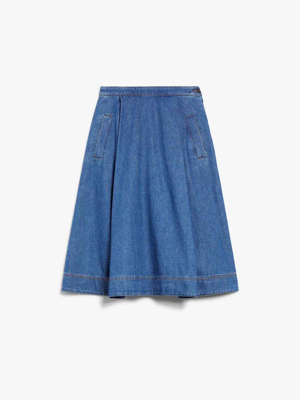 Weekend Max Mara, Dry Denim Skirt