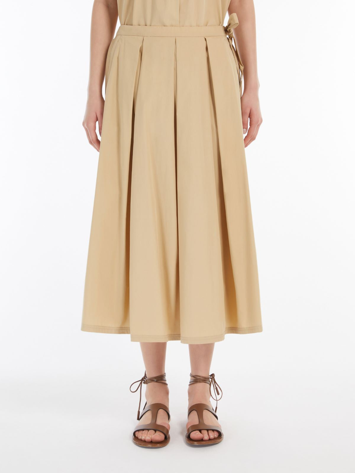 Max Mara Weekend, Folk Cotton Poplin Skirt