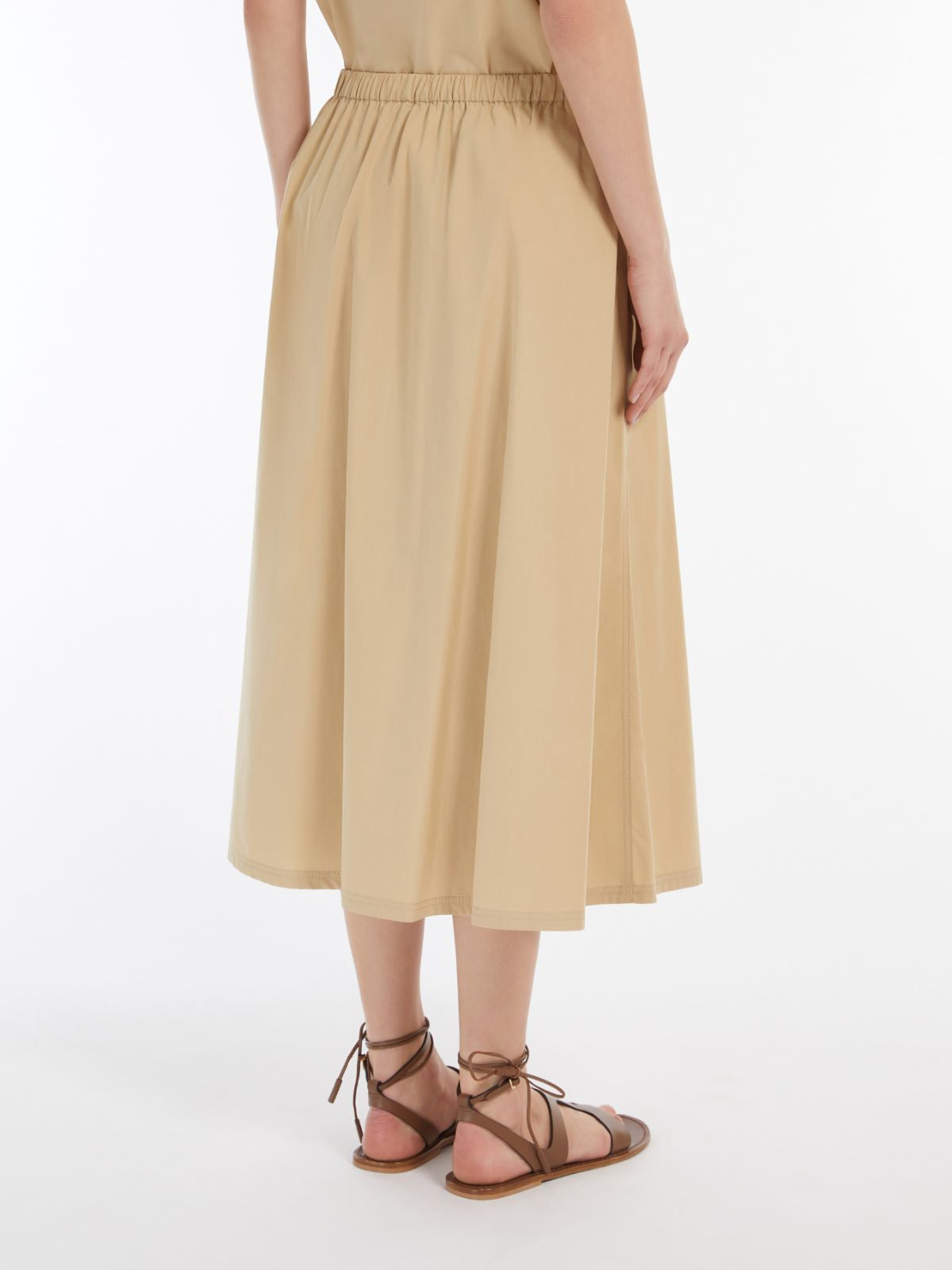 Max Mara Weekend, Folk Cotton Poplin Skirt