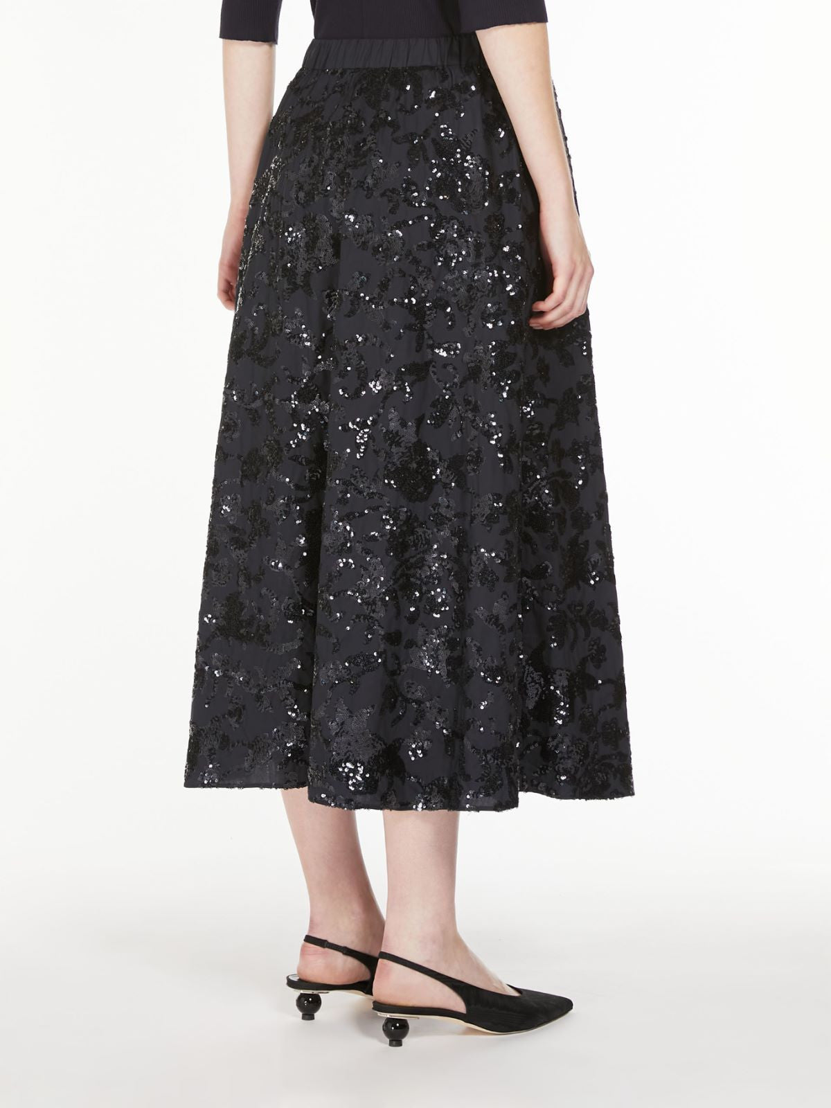 Weekend Max Mara, Nome Wide Cotton Skirt