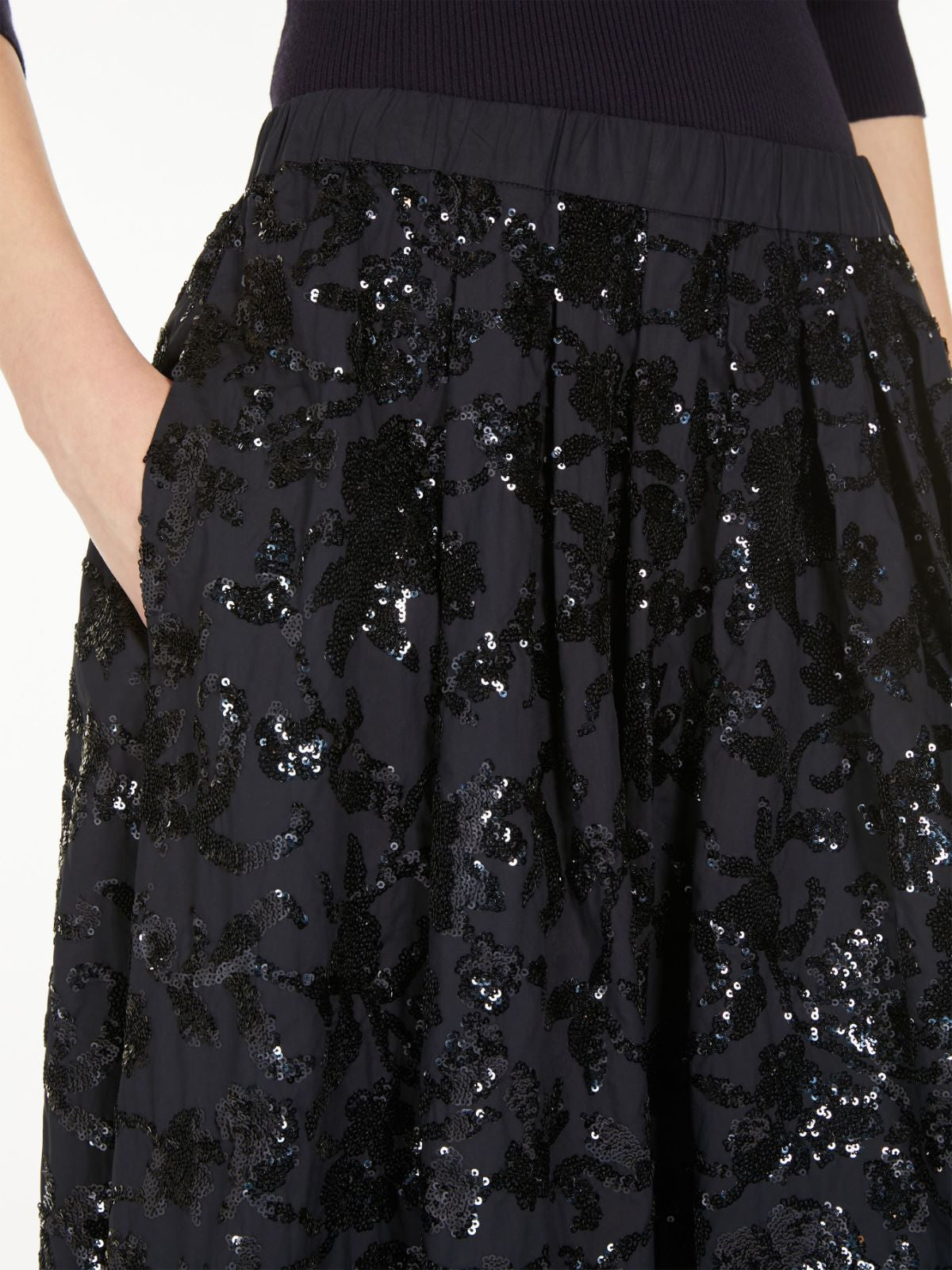 Weekend Max Mara, Nome Wide Cotton Skirt