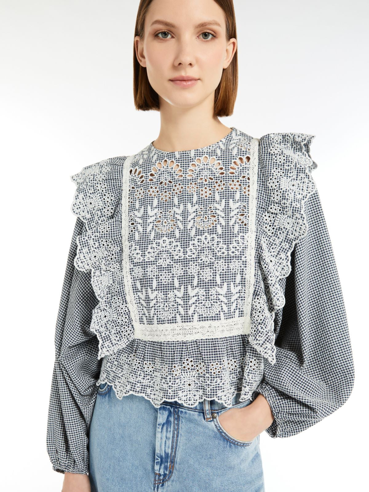 Weekend Max Mara, Orazio blouse with embroidery