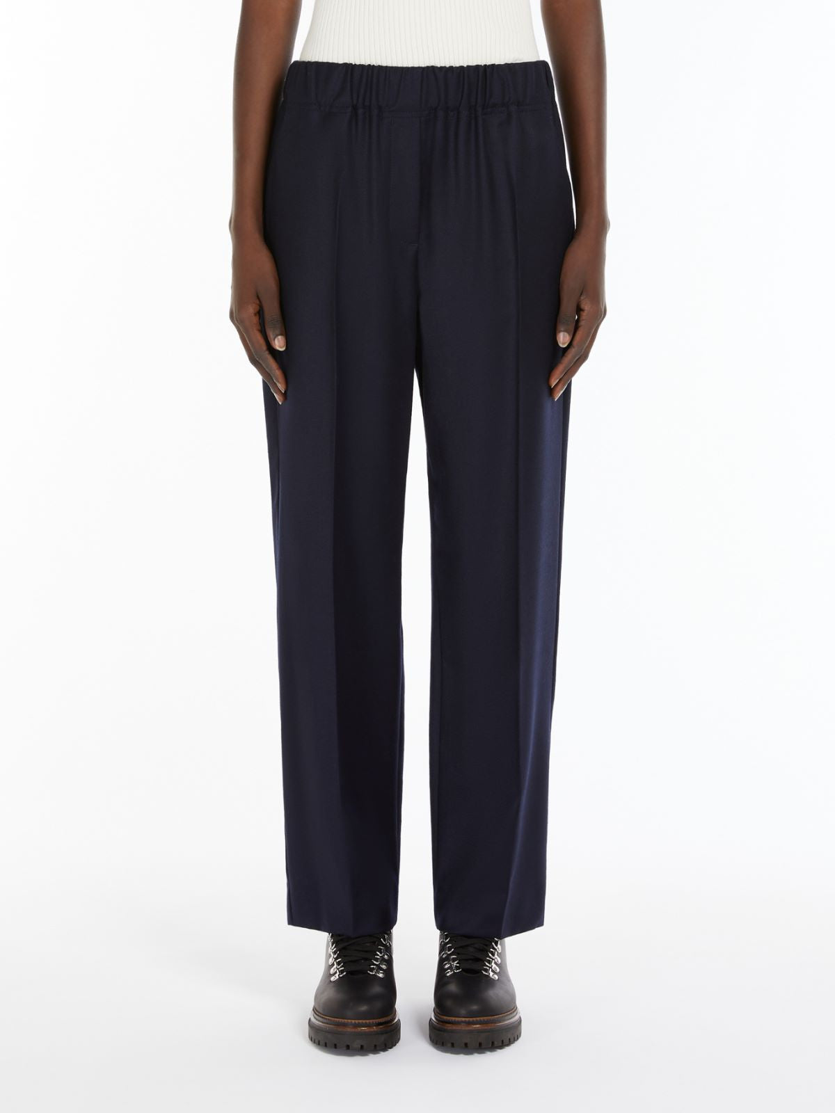 Weekend Max Mara, Hateley Comfort-fit Flannel Trousers