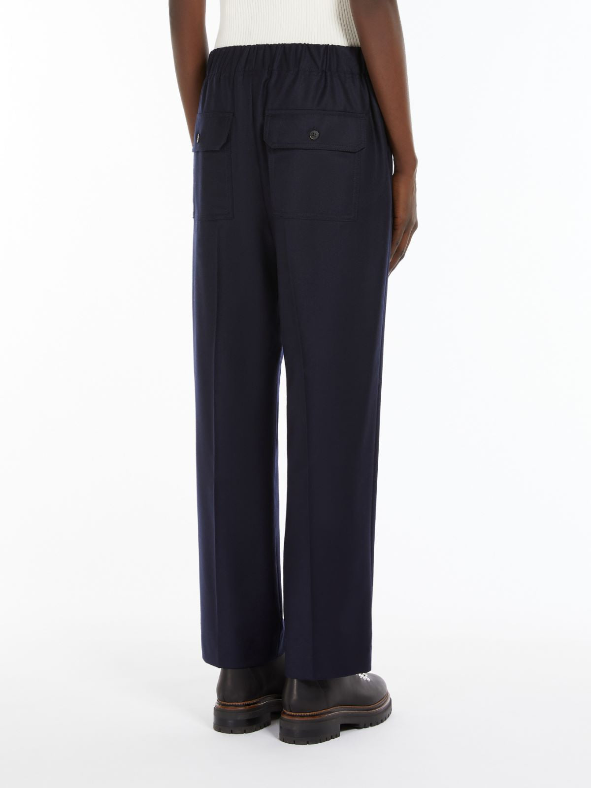 Weekend Max Mara, Hateley Comfort-fit Flannel Trousers