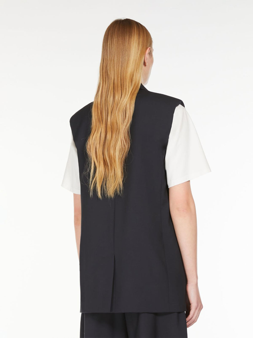 Weekend Max Mara, Donna Stretch Woollen Cloth Gilet