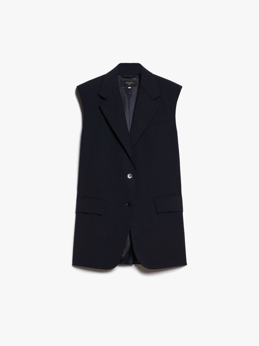 Weekend Max Mara, Donna Stretch Woollen Cloth Gilet