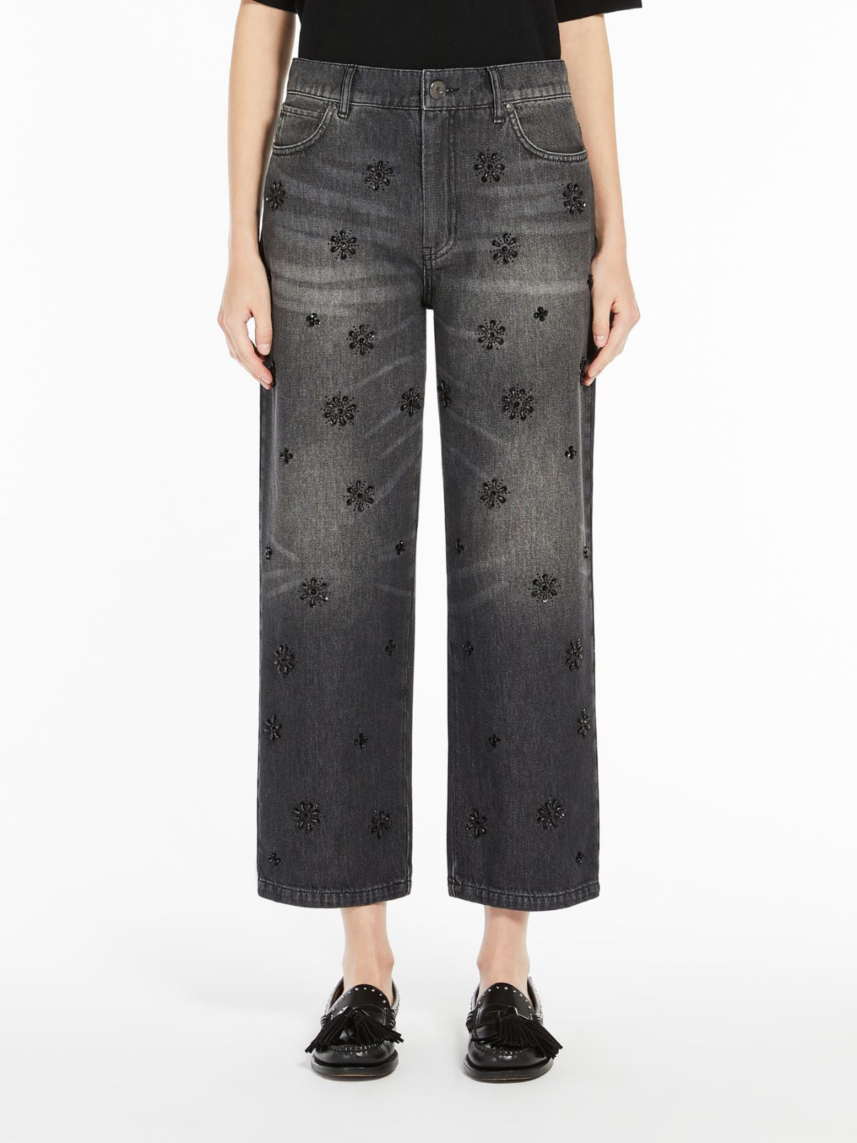 Weekend Max Mara, Manetta Sequinned denim jeans