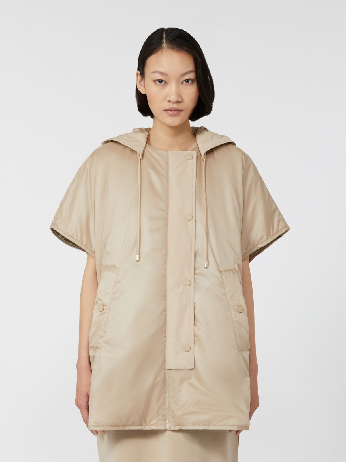 Max Mara Weekend, Reversible water-repellent canvas cape