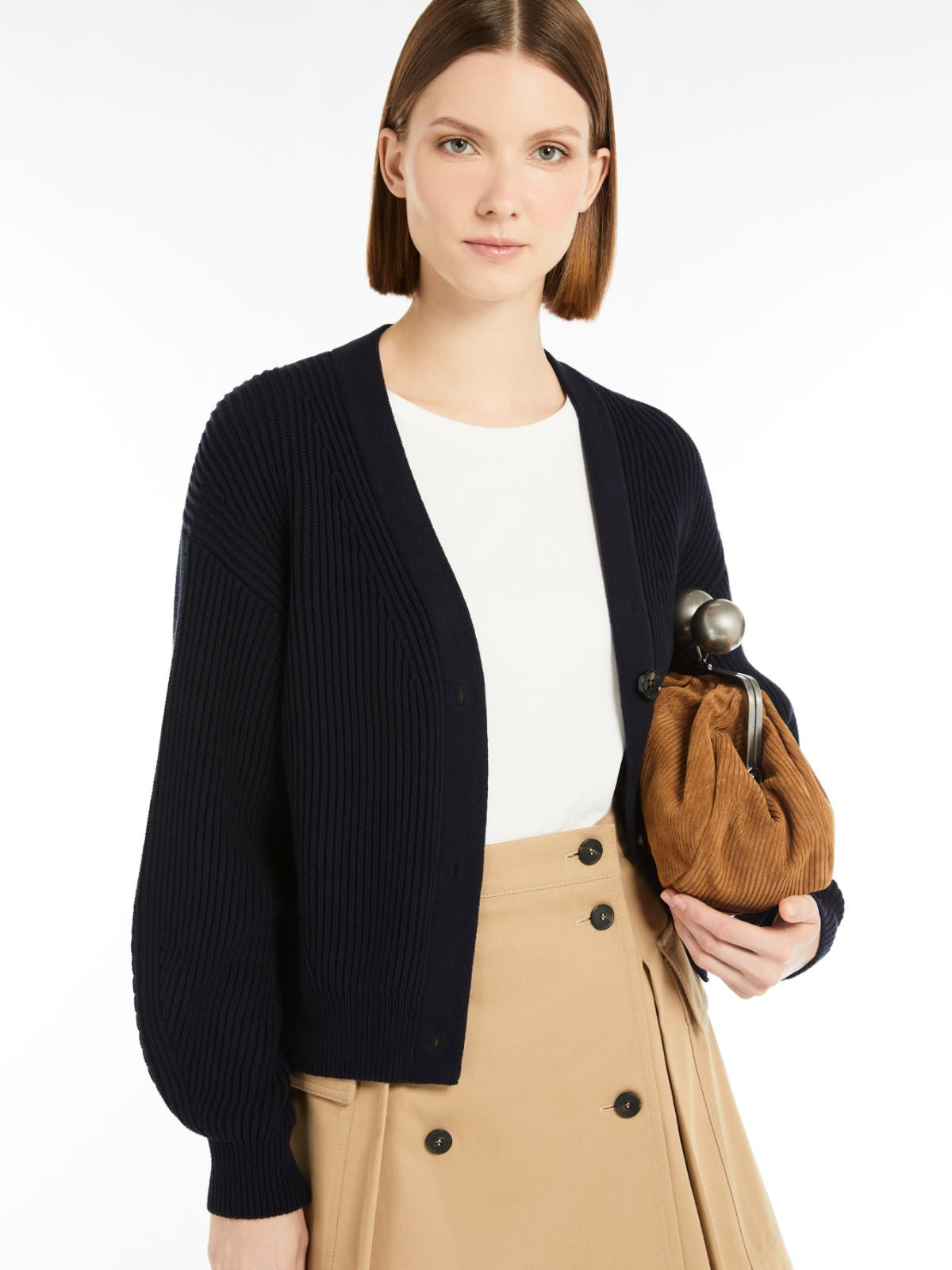 Max Mara Weekend, Nirvana Cotton Yarn Cardigan