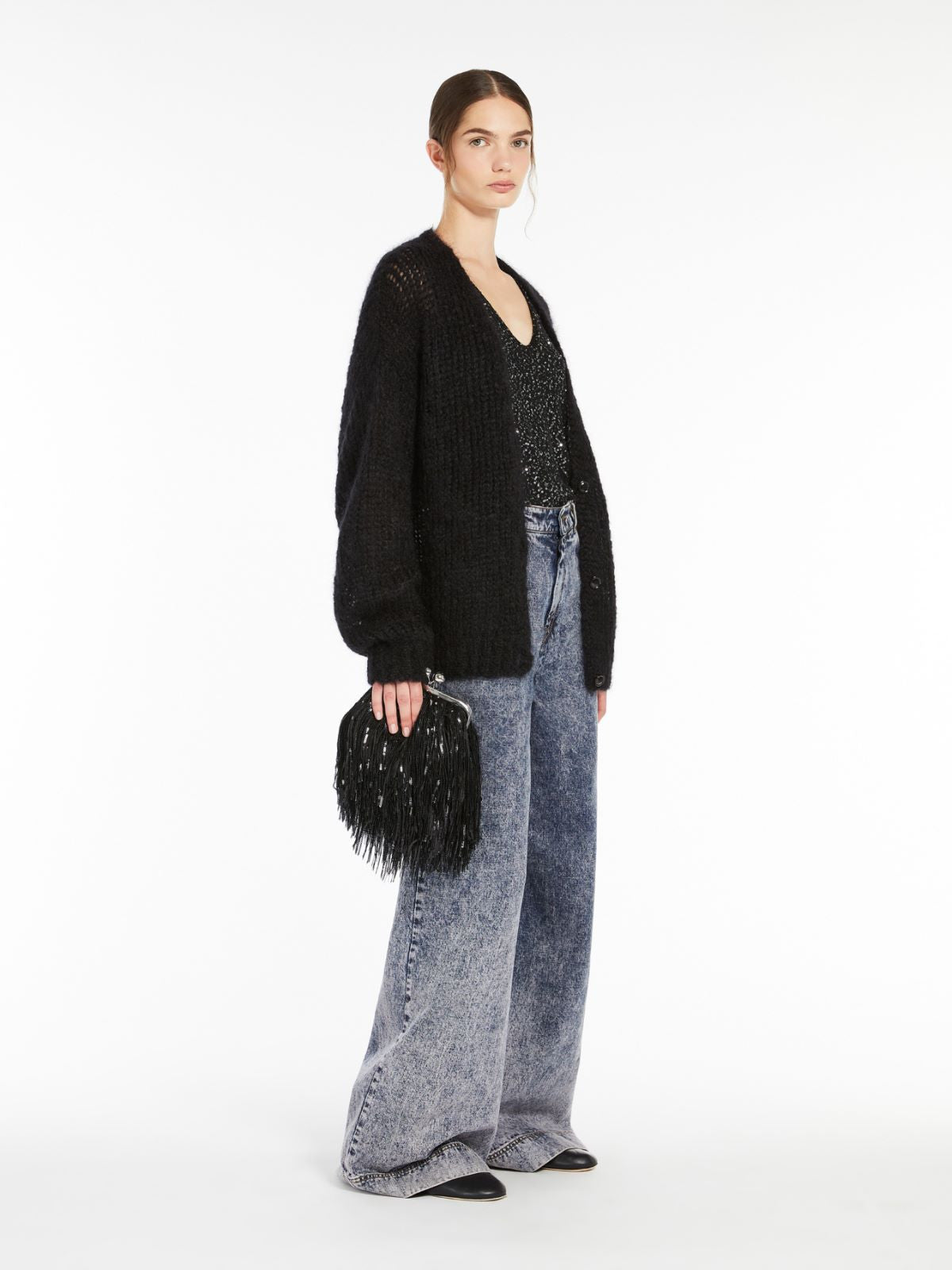 Weekend Max Mara, Colomba Sequinned Yarn Top