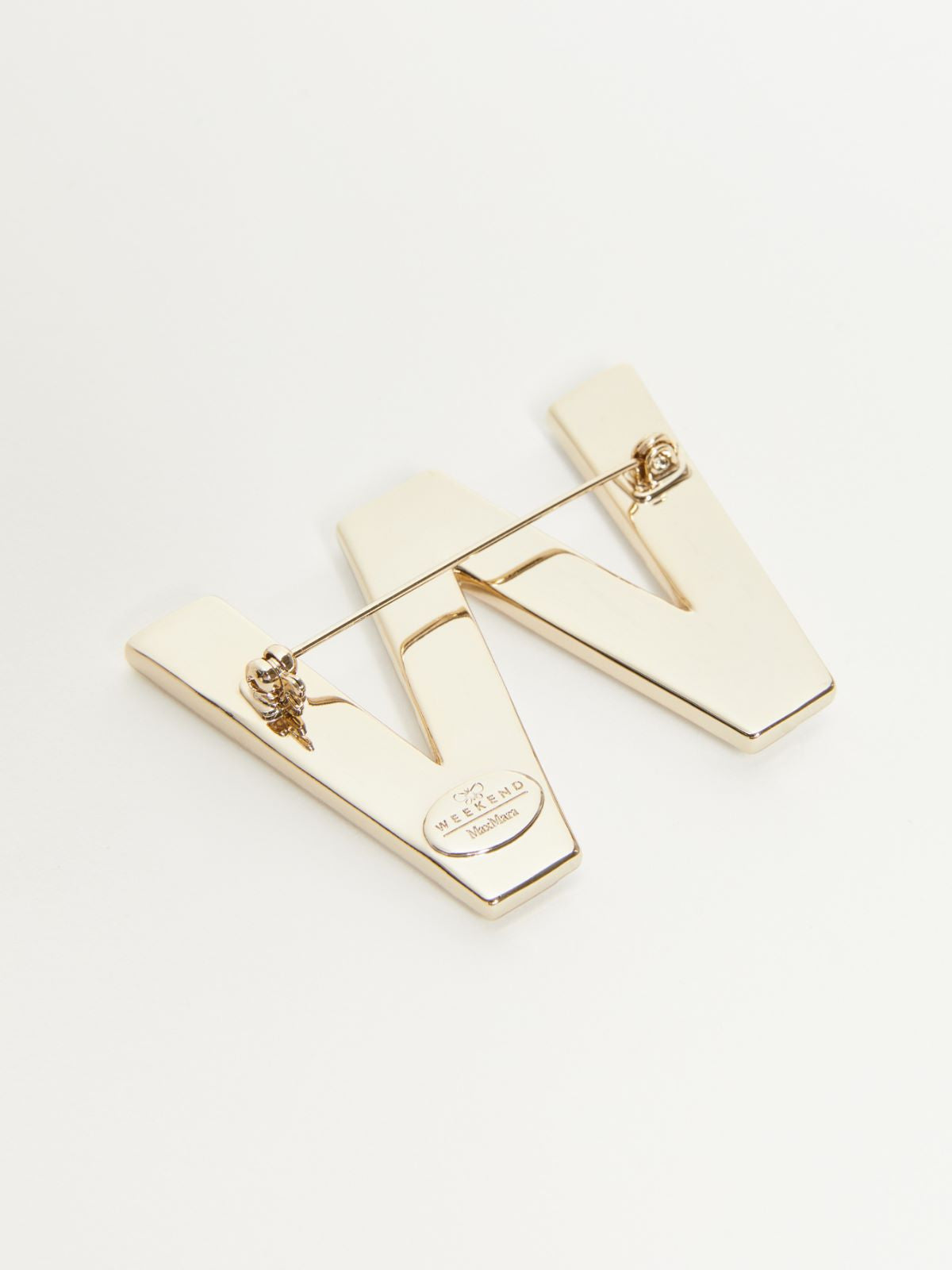Weekend Max Mara, Carella Metal brooch with rhinestones