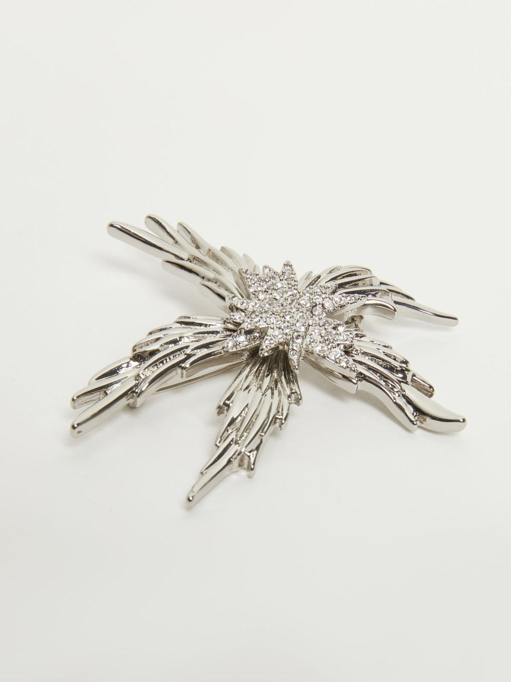 Weekend Max Mara, Addi Rhinestone Brooch Silver