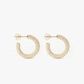 Izabel Display, Colorful Hoop White Gold