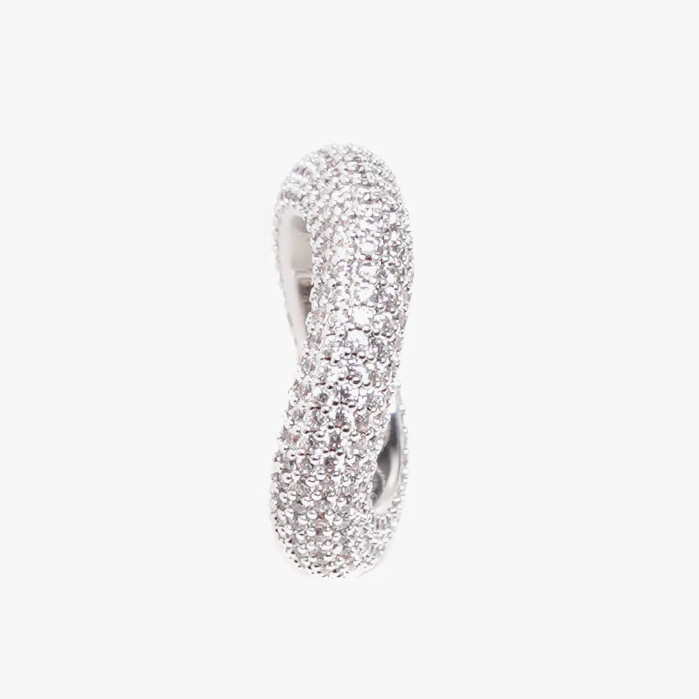 Izabel Display, Beyond Ring White Silver